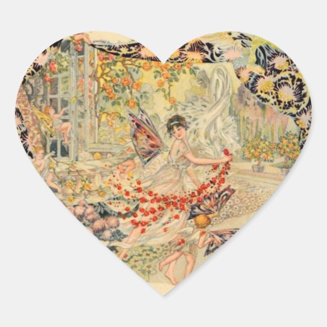 Etiqueta de perfume francés Djer-Kiss (Anverso)