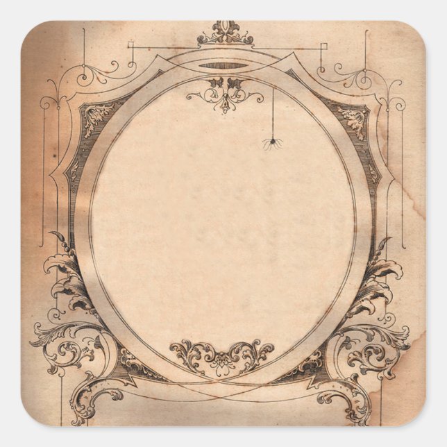 Etiqueta de personalizable de Moda de dandy victor (Anverso)