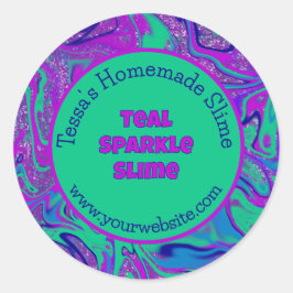 Etiqueta de Personalizado de Guay colorida y de Sl