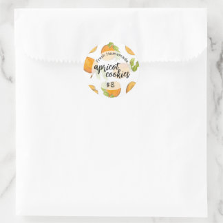Etiqueta de Personalizado de negocios Apricot Cook