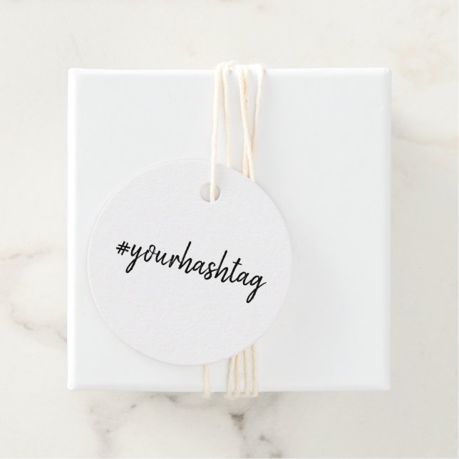 Etiqueta de personalizado | Moderno estilo Minimal (In situ)