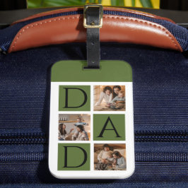 Etiqueta de portaequipajes "Daddy" de Collage de f