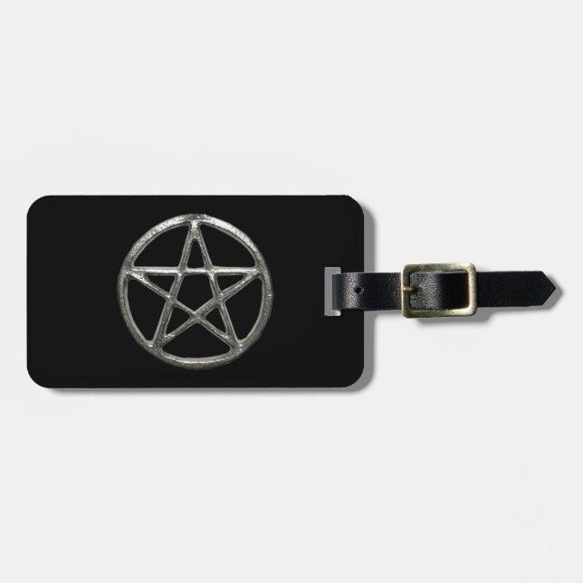 Etiqueta de portaequipajes del personalizado Penta (Frente Horizontal)