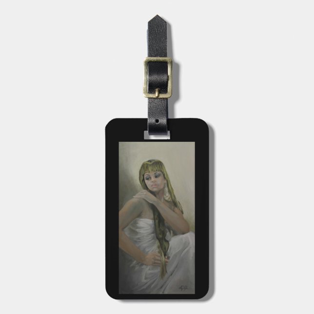 Etiqueta de portaequipajes Jewel II exótico (Frente Vertical)