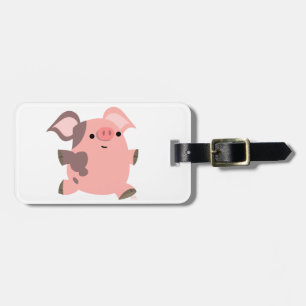 Etiqueta de portaequipajes para cerdos de Personal