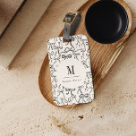 Etiqueta de portaequipajes personalizada con arco<br><div class="desc">Esta es una etiqueta de equipaje con la temática de un arco que incluye arcos dibujados a mano y un moderno emparejamiento de fuentes. Todos los términos y colores son editables. // Para ver los elementos coincidentes, por favor visite la colección "TRAVEL ACCESSORIES" en la tienda By Nicole Designs Zazzle....</div>