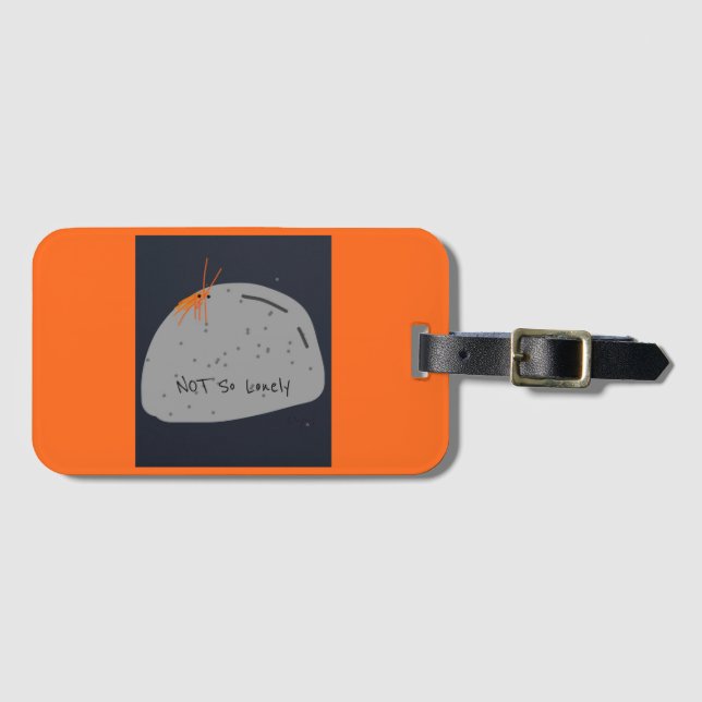 Etiqueta de portaequipajes poco graciosa (Anverso horizontal)