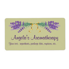 Etiqueta de Potpourri casera