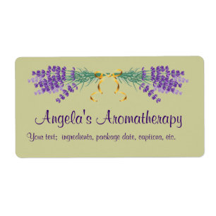 Etiqueta de Potpourri casera