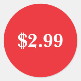 Etiqueta de precio