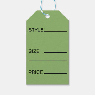 Etiqueta de precio de estilo simple