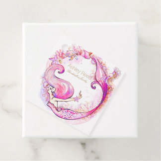 Etiqueta de precio de joyería de Sirena