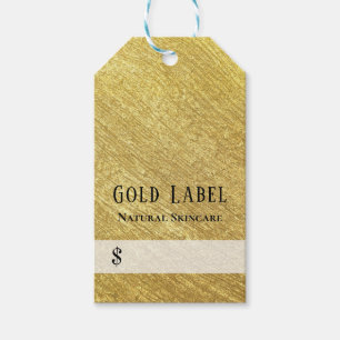 Etiqueta de precio de la piel o del producto de sp