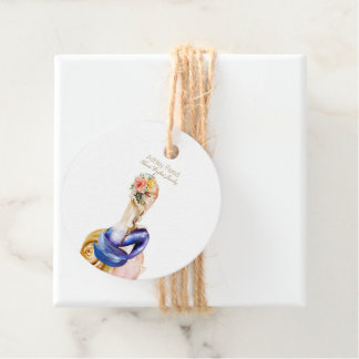 Etiqueta de precio de la sirena