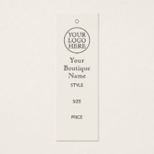 Etiqueta de precio de logotipo vintage