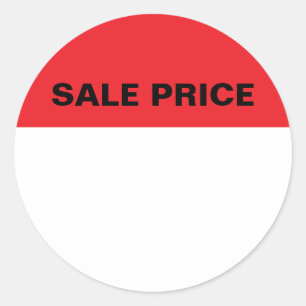 Etiqueta de precio de oferta