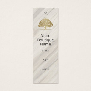 Etiqueta de precio de spa natural