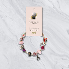 Etiqueta de precio de visualización de pulsera de 