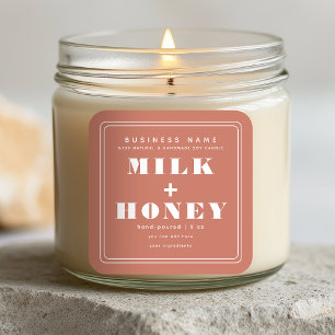 Etiqueta de producto Coral Minimalista moderno par