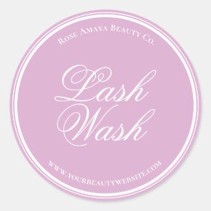 Etiqueta de producto de belleza personalizada de c