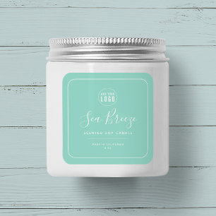 Etiqueta de producto de color editable con borde b