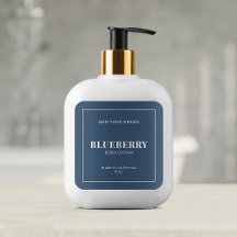 Etiqueta de producto de color modificable de borde