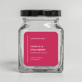 Etiqueta de producto de color personalizado Agrega