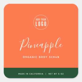 Etiqueta de producto de contraste de colores modif