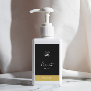 Etiqueta de producto de contraste de colores modif