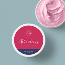 Etiqueta de producto de contraste de colores modif