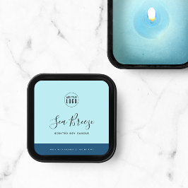 Etiqueta de producto de contraste de colores modif