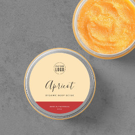 Etiqueta de producto de contraste de colores modif