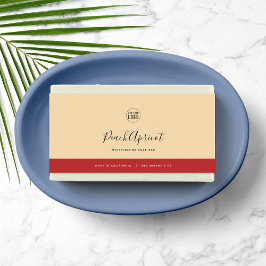 Etiqueta de producto de contraste de colores modif