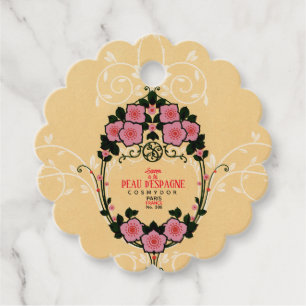 Etiqueta de producto de jabón francés vintage/etiq