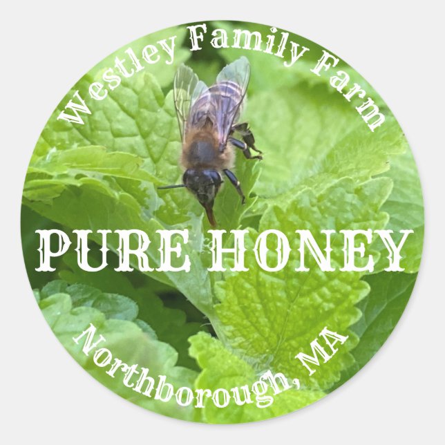 Etiqueta de producto de personalizable (Anverso)