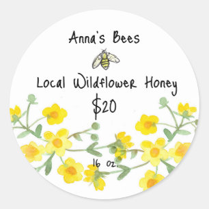 Etiqueta de producto de Personalizado de Abeja de