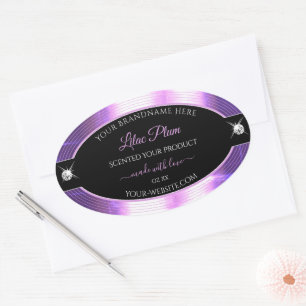 Etiqueta de producto Deluxe Black Lilac Brilliants