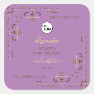Etiqueta de producto Lavender Rincón de oro Añadir