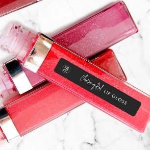 Etiqueta de producto Minimalista de guiones de col