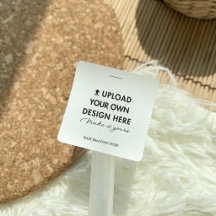 Etiqueta de producto personalizada de pegatina cua