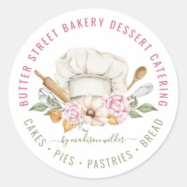 Etiqueta de producto Utensil Baker Pastry Chef Bak
