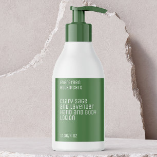etiqueta de productos de belleza minimalista - ver