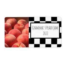 Etiqueta de productos en lata