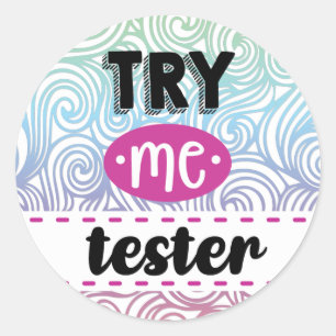 Etiqueta de prueba de Try Me