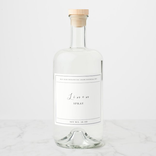 Etiqueta de pulverización de línea (Anverso)