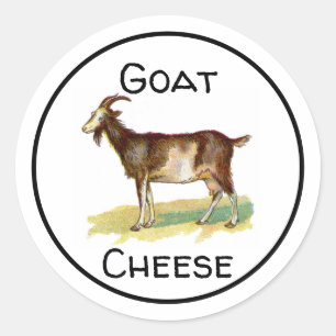 Etiqueta de queso de cabra