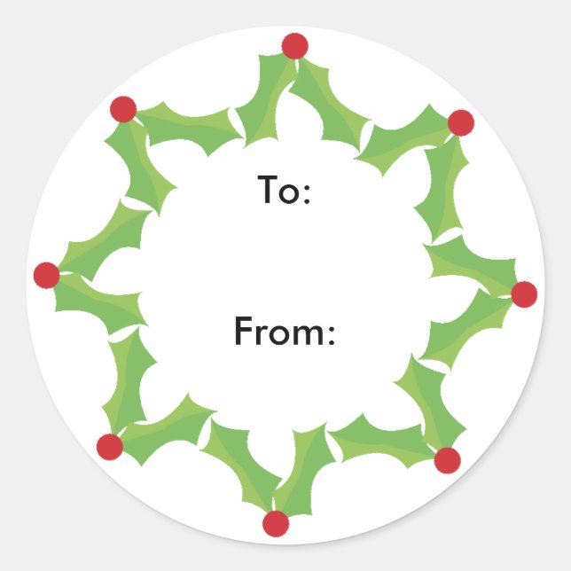 Etiqueta de regalo (Anverso)