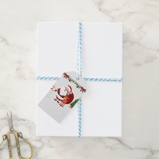 Etiqueta de regalo (Con cuerda)