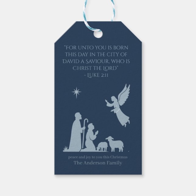 Etiqueta de regalo (Anverso)