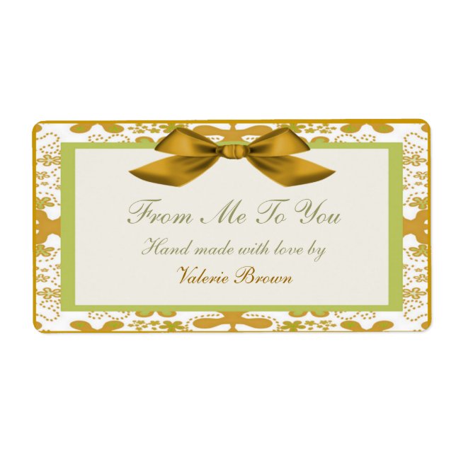 Etiqueta de regalo (Frente)